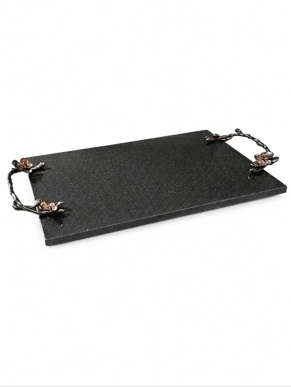 MICHAEL ARAM | Black Orchid Granite Cheese Board Serving Tray